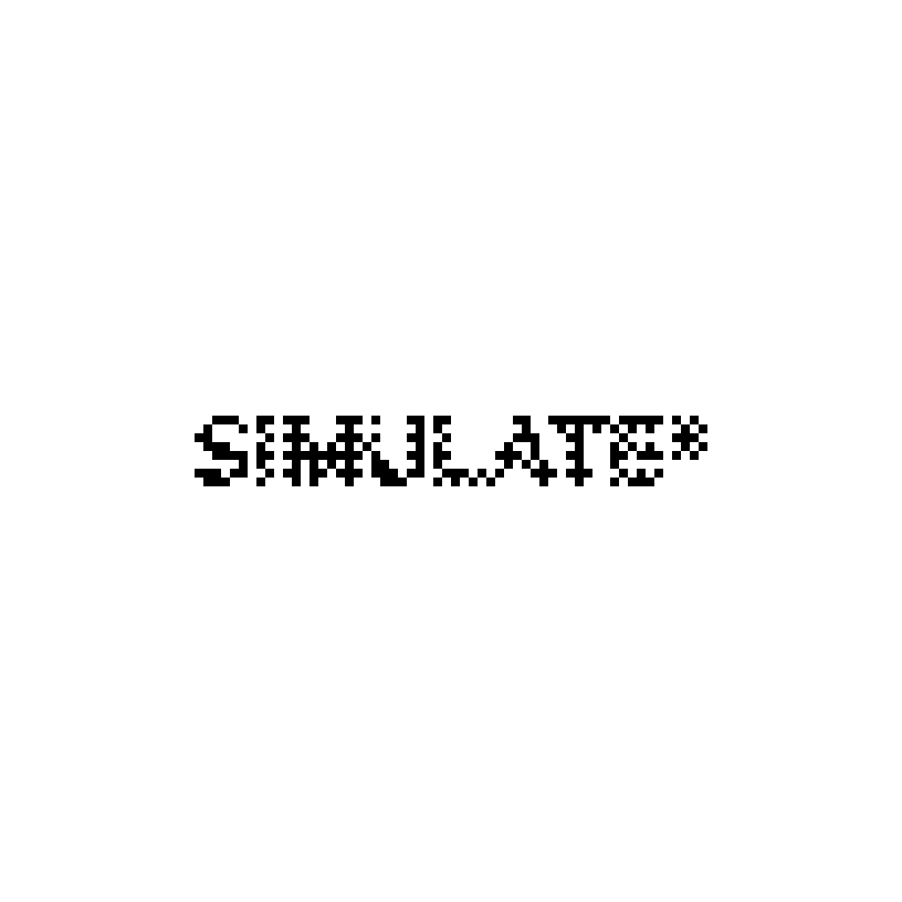 Simulate logo